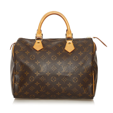 Louis Vuitton Monogram Speedy 30 Boston Bag