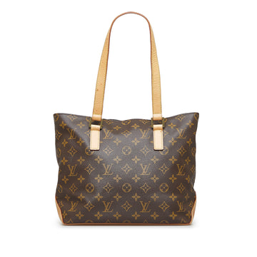 LOUIS VUITTON Monogram Cabas Piano Tote Bag