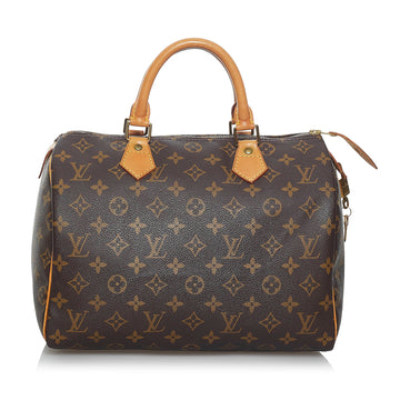 Louis Vuitton Monogram Speedy 30 Boston Bag