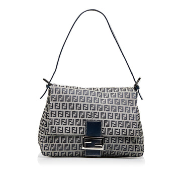 FENDI Zucchino Mamma Forever Shoulder Bag