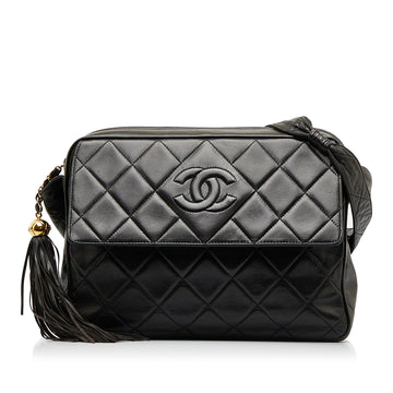 CHANEL CC Matelasse Tassel Crossbody Crossbody Bag