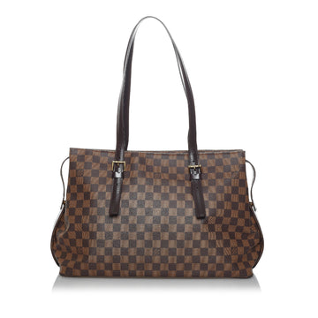 Louis Vuitton Damier Ebene Chelsea Tote Bag