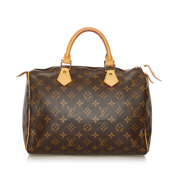 Louis Vuitton Monogram Speedy 30 Boston Bag