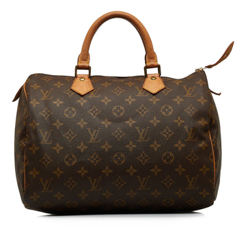 LOUIS VUITTON Monogram Speedy 30 Boston Bag