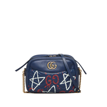 GUCCI GG Marmont Ghost Crossbody Bag