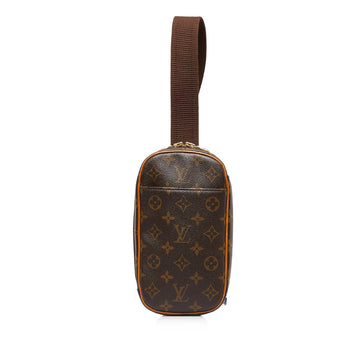 LOUIS VUITTON Monogram Pochette Gange Crossbody Bag