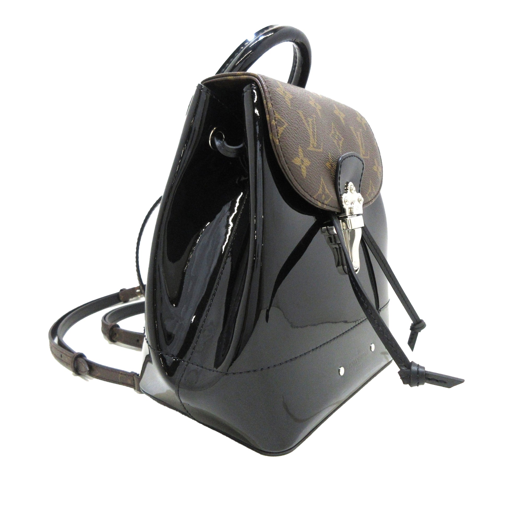 LOUIS VUITTON Monogram Vernis Hot Springs Backpack