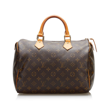 Louis Vuitton Monogram Speedy 30 Boston Bag