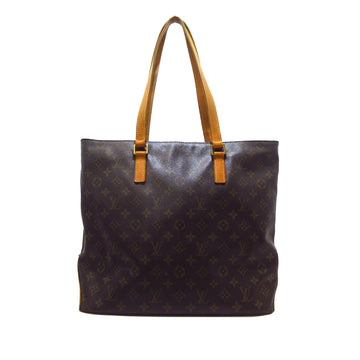 LOUIS VUITTON Monogram Cabas Mezzo Tote Bag