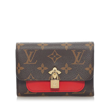 Louis Vuitton Monogram Flower Compact Wallet Small Wallets