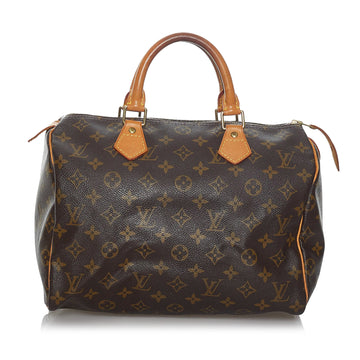 Louis Vuitton Monogram Speedy 30 Boston Bag