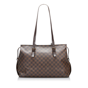 LOUIS VUITTON Damier Ebene Chelsea Tote Bag