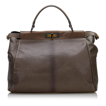 Fendi Large Peekaboo Iconic Satchel