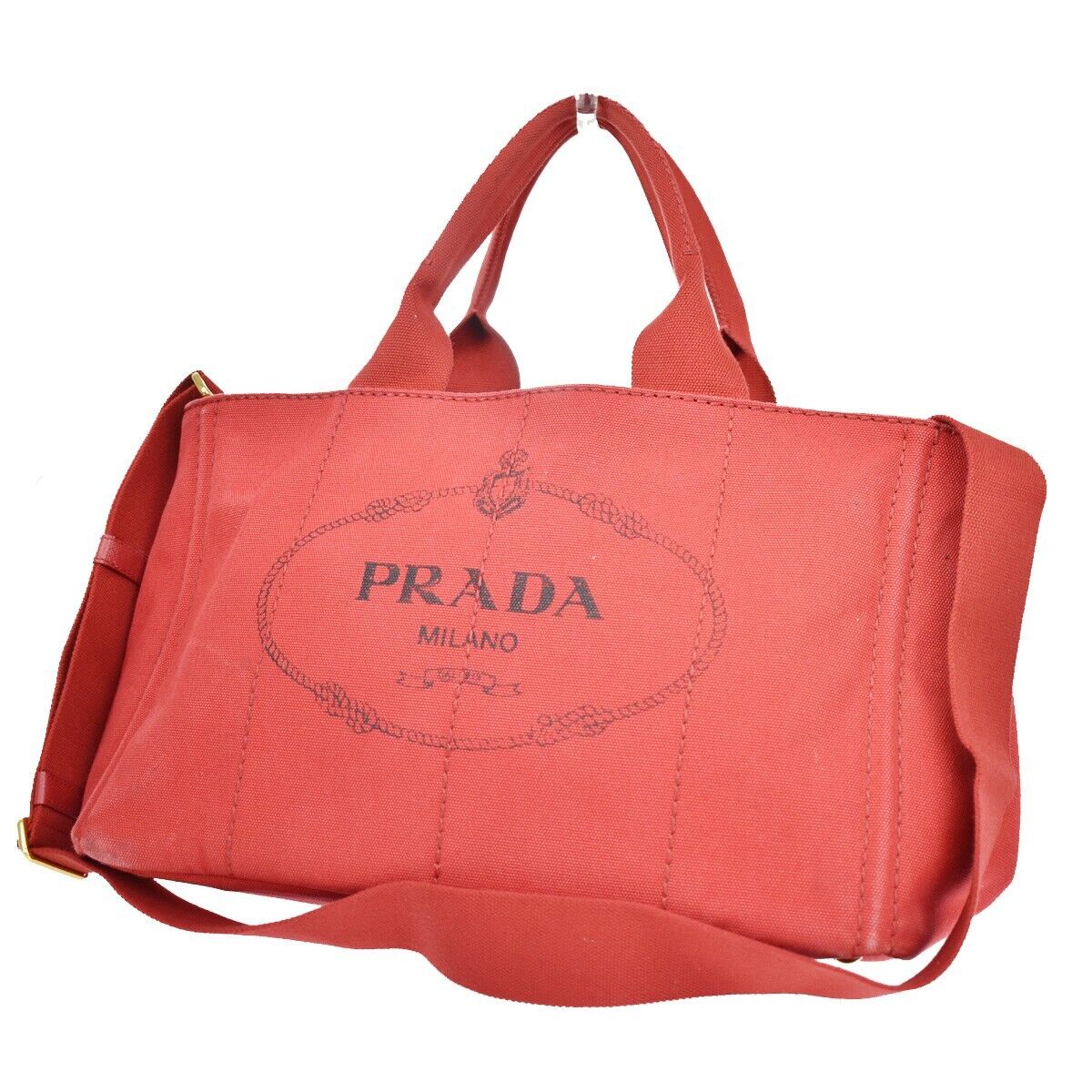 PRADA Canapa Tote