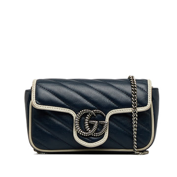 GUCCI Mini GG Marmont Torchon Crossbody Bag