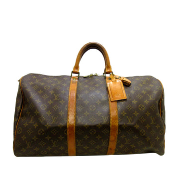 Louis Vuitton Monogram Keepall 50 Travel Bag