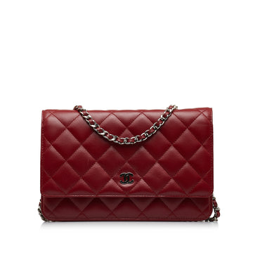 CHANEL Classic Wallet on Chain Crossbody Bag