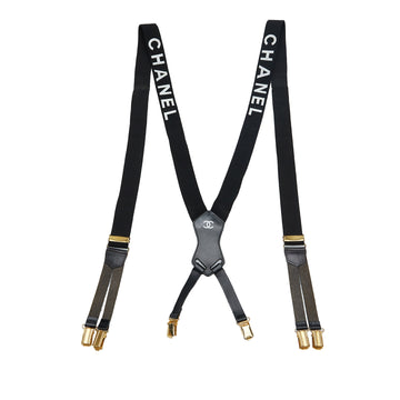 CHANEL Logo Suspenders Other Accessories