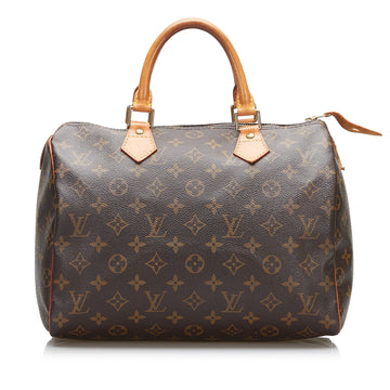 Louis Vuitton Monogram Speedy 30 Boston Bag