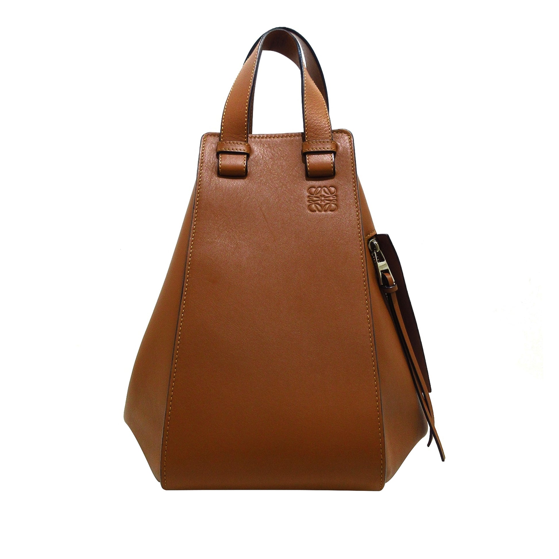 Shop LOEWE Medium Hammock Leather Bag