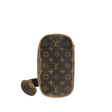 LOUIS VUITTON Monogram Pochette Gange Crossbody Bag