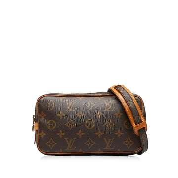 LOUIS VUITTON Monogram Pochette Marly Bandouliere Crossbody Bag