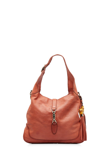 Gucci Jackie-O black Leather & GG Canvas Flap Top Shoulder Evening Bag  handbag Cloth ref.137319 - Joli Closet
