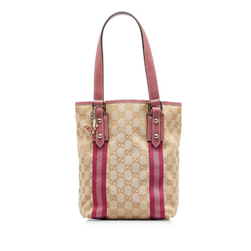 GUCCI GG Canvas Jolicoeur Tote Bag