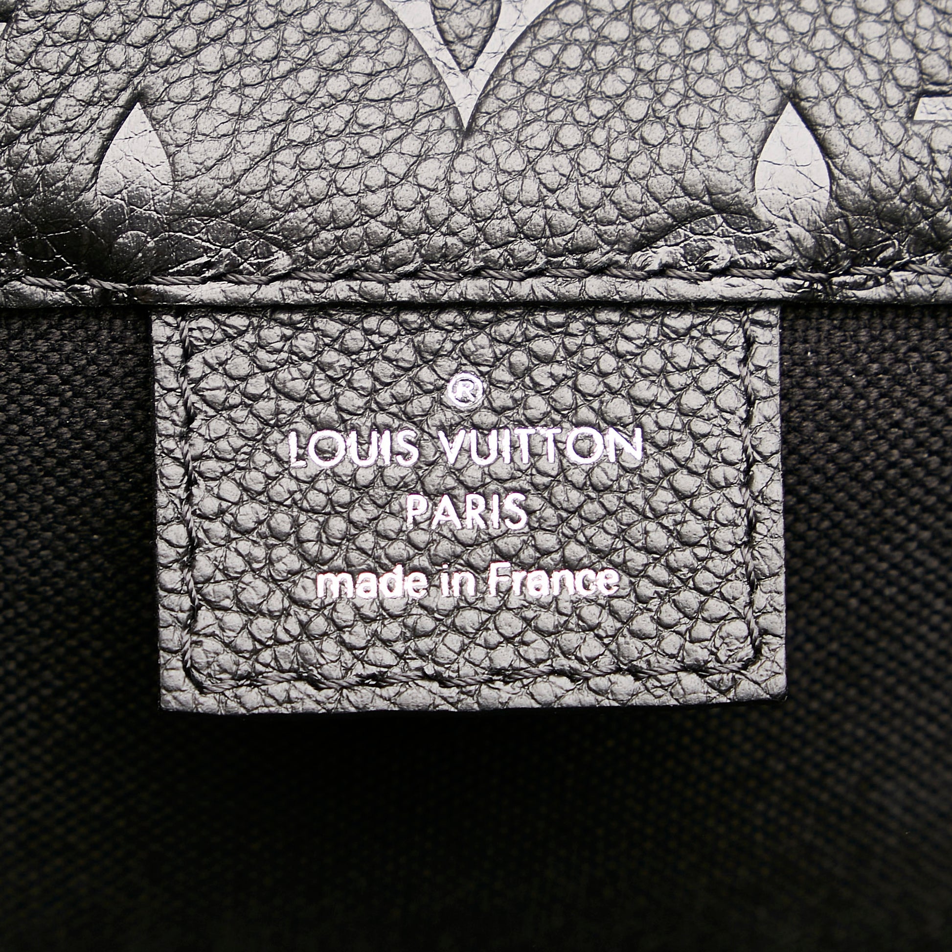 Louis Vuitton Louis Vuitton X Rei Kawakubo Monogram Empreinte