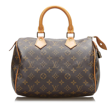 Louis Vuitton Monogram Speedy 25 Boston Bag