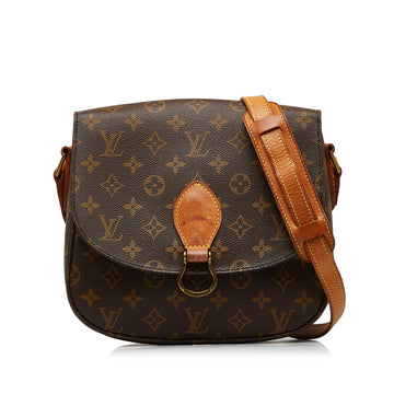 LOUIS VUITTON Monogram Saint Cloud GM Crossbody Bag