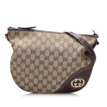 Gucci GG Canvas Britt Crossbody Crossbody Bag