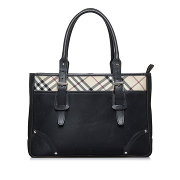 BURBERRY Nova Check Tote Tote Bag