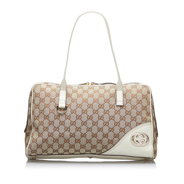 Gucci GG Canvas New Britt Shoulder Bag