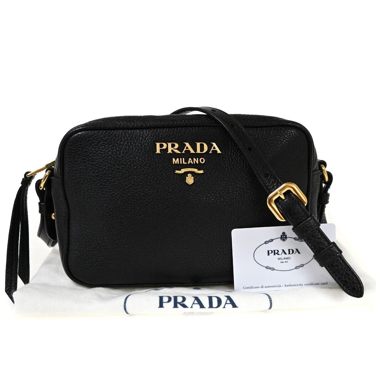 PRADA Vitello Shoulder Bag