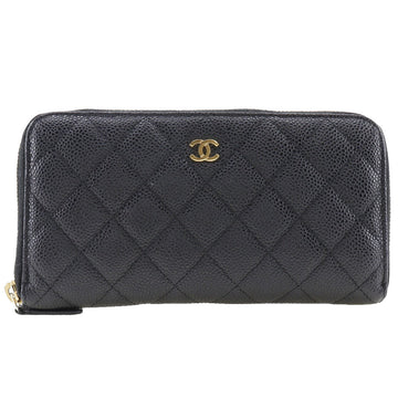 CHANEL Zip around wallet