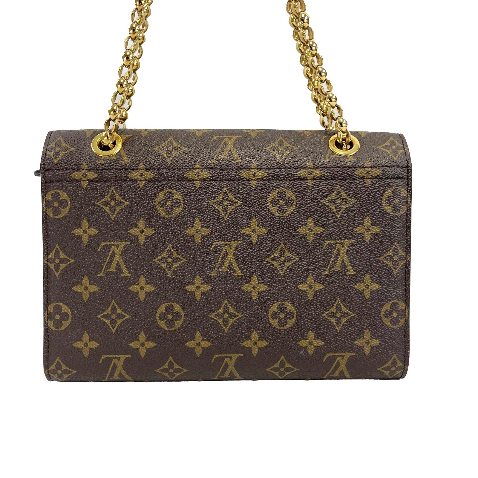 Louis Vuitton Noir Monogram Canvas Victoire Bag Louis Vuitton