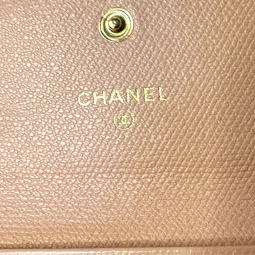 CHANEL Coco button Wallet