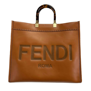 FENDI Sunshine Shopper Tote Large Calfskin Leather Retails: $3190