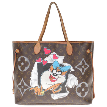 LV Neverfull GM Tote bag in monogram canvas customized 