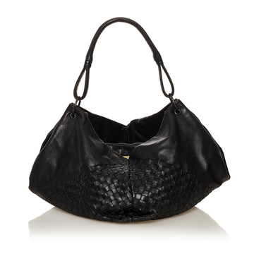 Bottega Veneta Intrecciato Aquilone Fortune Cookie Shoulder Bag