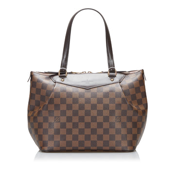 LOUIS VUITTON Damier Ebene Westminster PM Tote Bag