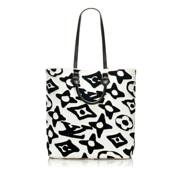 Louis Vuitton x Urs Fischer Tufted Monogram Cabas Tote Bag