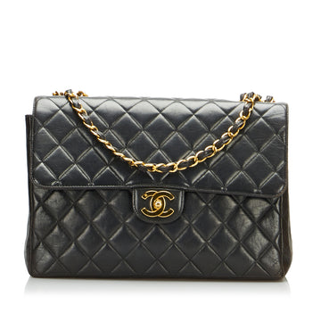 Chanel Medium Classic Lambskin Single Flap Shoulder Bag