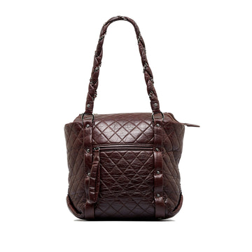 CHANEL Lady Braid Shopping Tote Tote Bag