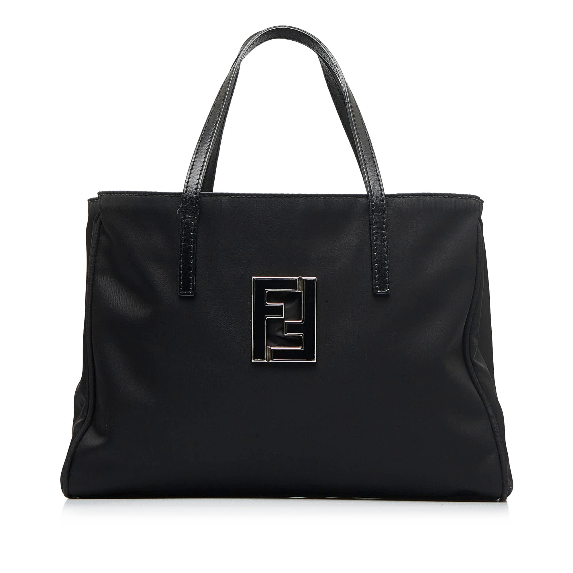 Fendi nylon shop tote bag