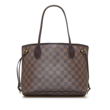 LOUIS VUITTON Damier Ebene Neverfull MM Tote Bag