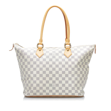 Louis Vuitton Damier Azur Saleya MM Tote Bag