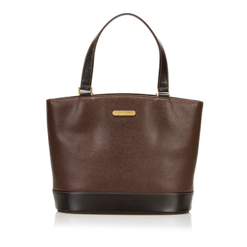 Burberry Leather Tote Bag