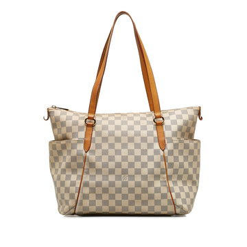 LOUIS VUITTON Damier Azur Totally MM Tote Bag